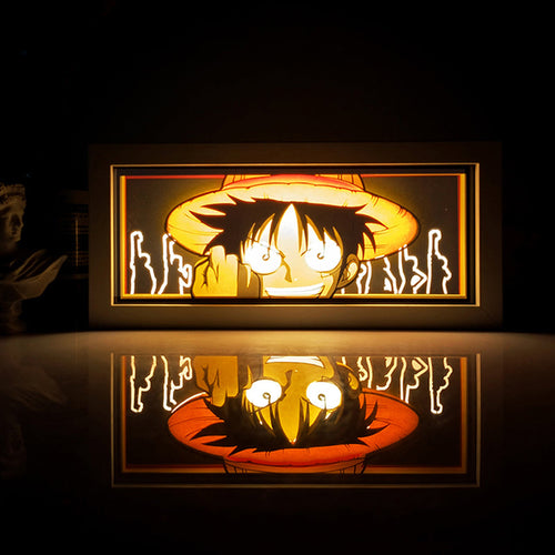 Monkey D Luffy light box