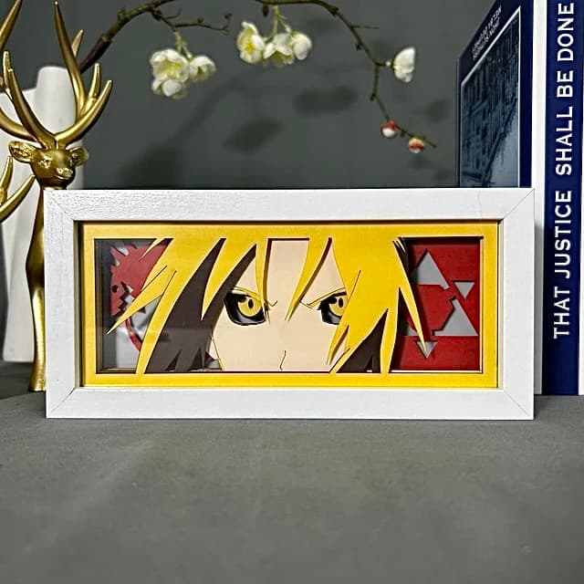 Full Metal Alchemists Edward Light Box